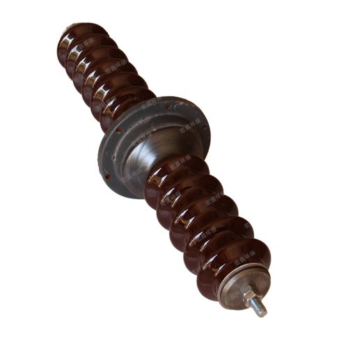 Fujian Hongchang | CK1-100 Special Wall Bushing for High Voltage Electrostatic Precipitator Through-Wall Porcelain Bottle, Through-Wall Bushing with Guide Rod