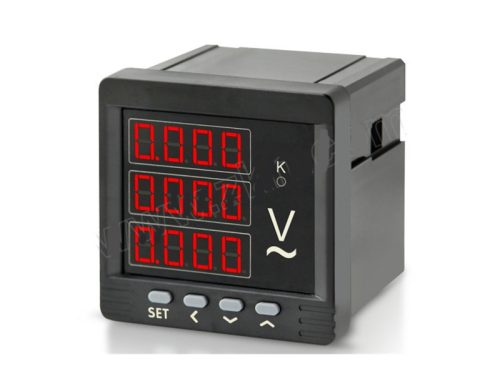 XHNT | LT1U-9X1.0 Three-Phase Voltmeter