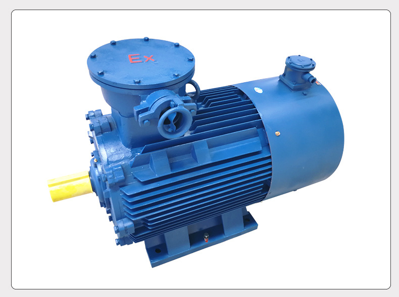 JIAMUSI | YBBP-112M-4, Explosion-Proof Variable Frequency Motor YBBP Variable Frequency Speed Regulation 4KW Vertical Speed Regulation copper wire energy-saving three-phase motor - Gambar 2
