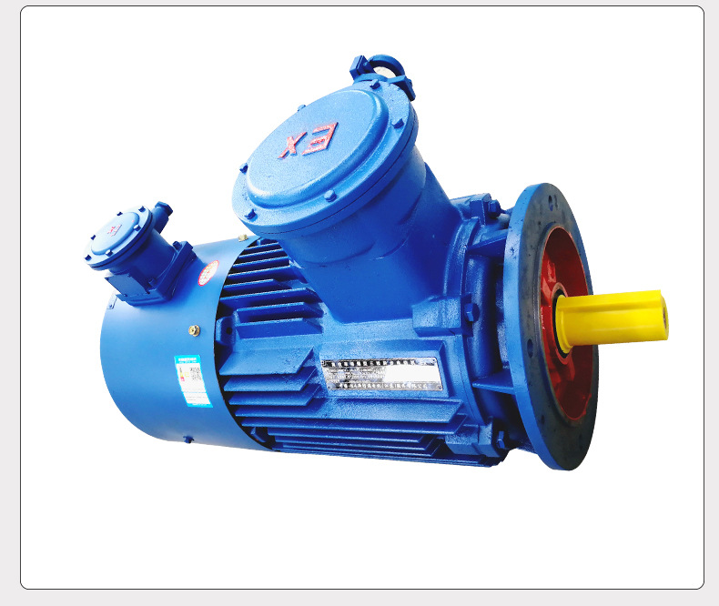 JIAMUSI | YBBP-112M-4, Explosion-Proof Variable Frequency Motor YBBP Variable Frequency Speed Regulation 4KW Vertical Speed Regulation copper wire energy-saving three-phase motor - Gambar 3