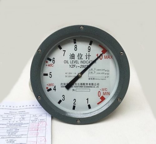 Shenyang Yuguo | YZF2-200TH Transformer Oil Level Gauge / Pointer Oil Level Gauge
