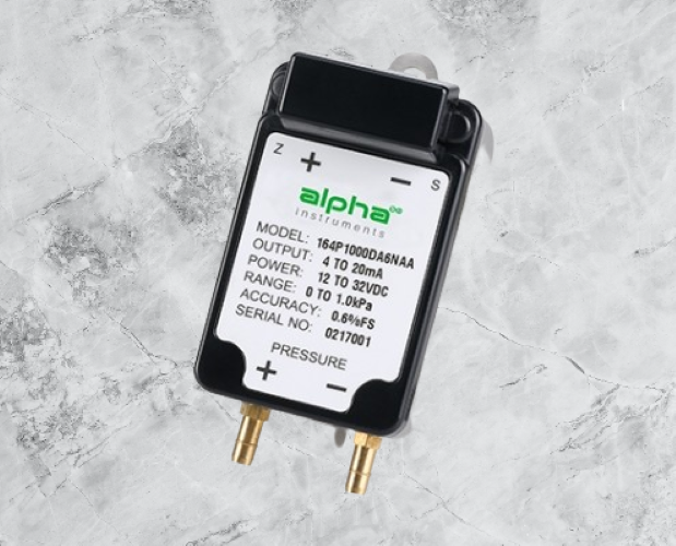 Alpha Instruments | 164P1000DA6NAA Series 164 Stainless Steel Differential Pressure Transducer