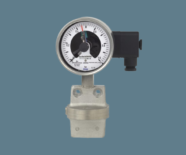 WIKA | DPGS43.100, DPGS43.160 Differential Pressure Gauge with Switch Contacts