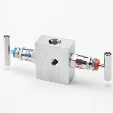 CHi-LOK | Female Thread 2 Way Manifold Valve - Gambar 3
